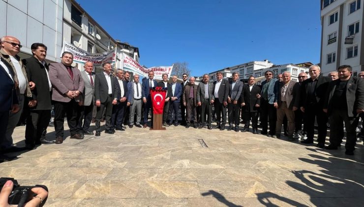 Ordu Vahşi Madenciliğe Karşı Sesini Yükseltti