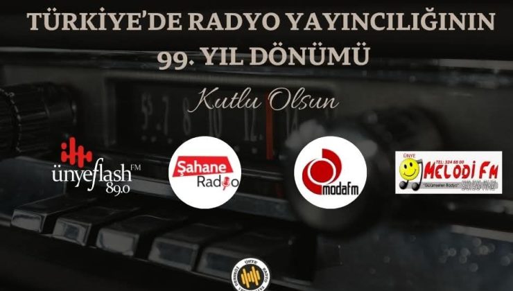 Ünye Radyo Yayıncıları ve İletişim Derneği Başkanı Hakan Korkmaz;” Radyo, Sesin Büyüsünü Kalplere Ulaştırır”