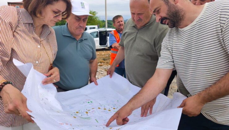 Başkan  Millet Bahçesi Çalışmalarını Yerinde İnceledi.