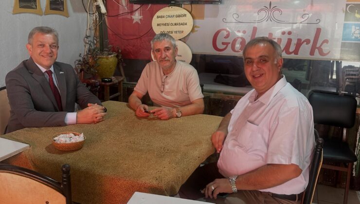 ÜSTP Sözcüsü Argan, Başkan Kaya’yı Ziyaret Etti.