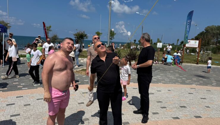 Ünye Batıpark’ta Uçurtma Şenliği