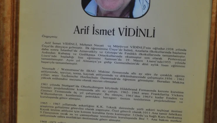 Örnek Bir Yaşam Öyküsü: Mehmet Necati Vidinli.