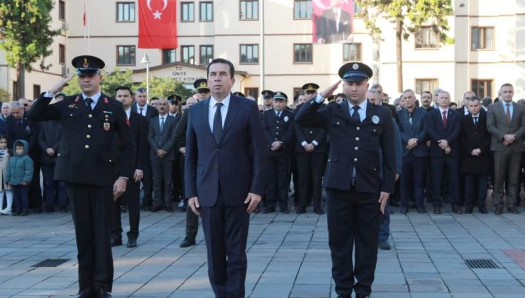 Gazi Mustafa Kemal Atatürk Ölümünün 86.Yılında Törenlerle Anıldı
