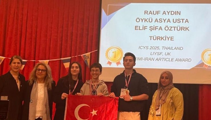 Yarışmada Dünya Birincisi Oldular.