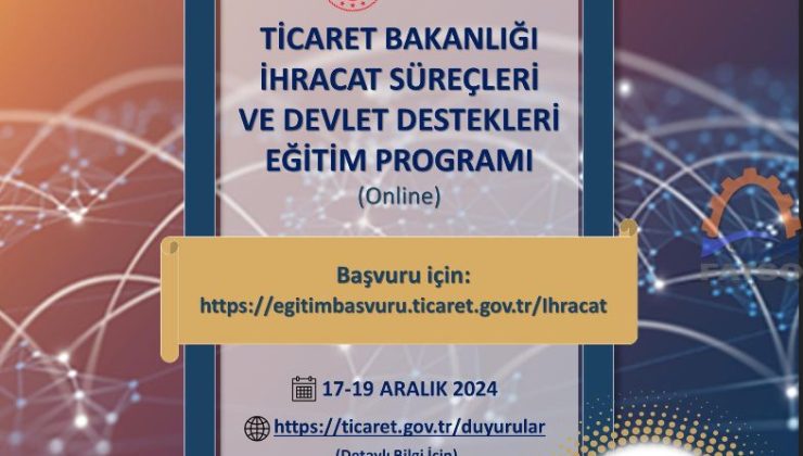 Yeni Nesil Devlet Destekleri Eğitimi