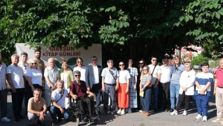 Giresun Kitap Günlerinde 40 Yazar ve Şair Kitapseverlerle Buluştu.