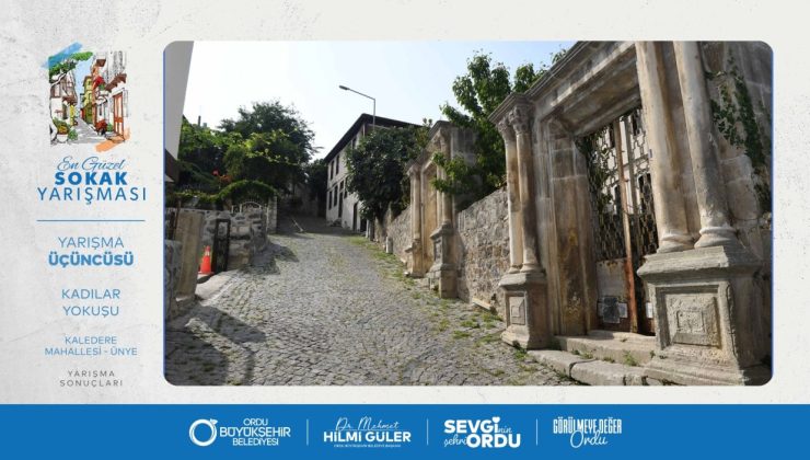 En Güzel Sokak Yarışma 3.sü Seçildi.