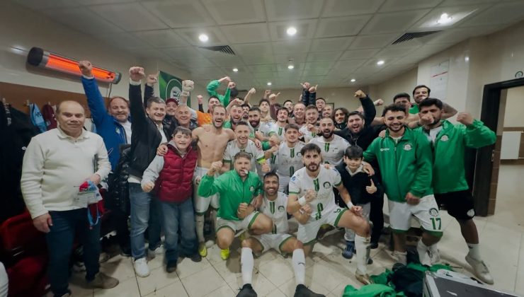 Ünye 1957 Sporun Galibiyet Sevinci