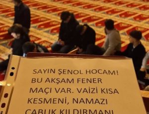 İmam Gençleri Fener Maçına Yetiştirdi!