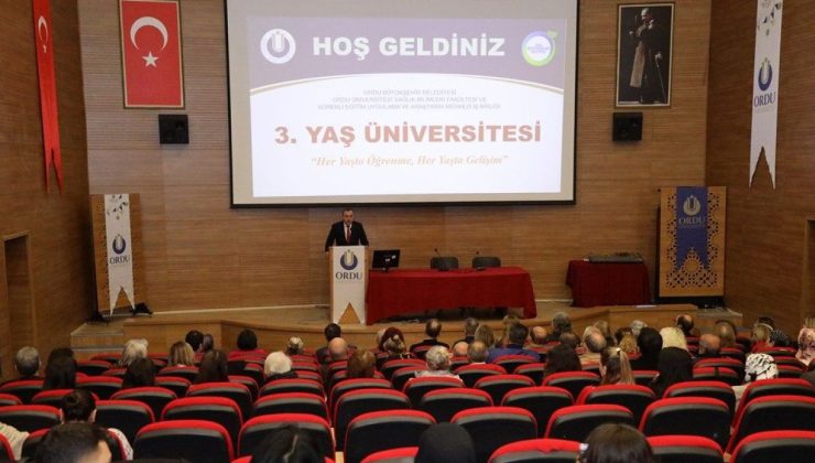 3. Yaş Üniversitesi’ Eğitime Başladı!
