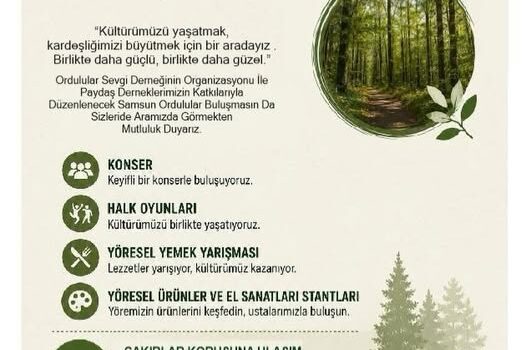 Ordulular Samsun’da Buluşuyor!
