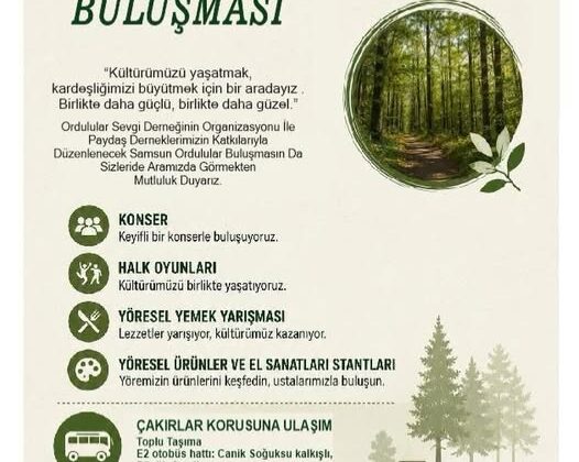 Ordulular Samsun’da Buluşuyor!