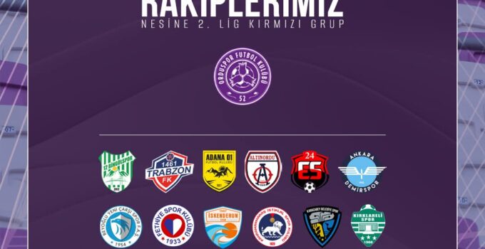 52 Orduspor Önümüzdeki Sezon Kimlerle Karşılaşacak?