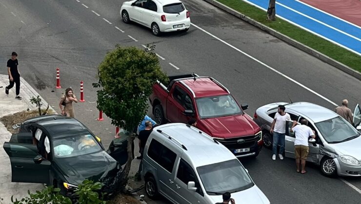 Devlet Sahil Yolunda Kaza!